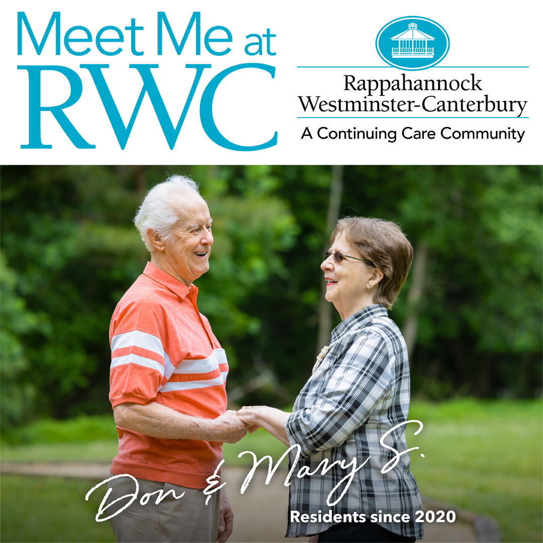 Meet Me at RWC Social Media Post for Rappahannock Westminster-Canterbury